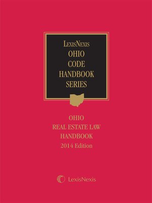 cover image of Ohio Real Estate Law Handbook